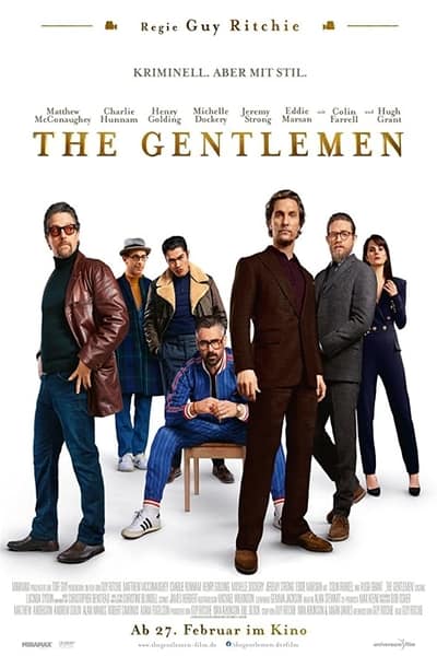 Download The Gentlemen (2020) English Movie 480p | 720p WEB-DL 300MB | 850MB