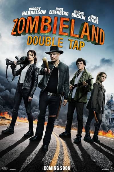 Download Zombieland: Double Tap (2019) Dual Audio {Hindi-English} Movie 480p | 720p | 1080p BluRay 400MB | 900MB