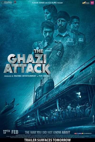 Download The Ghazi Attack (2017) Hindi Movie 480p | 720p | 1080p BluRay 350MB | 1.4GB