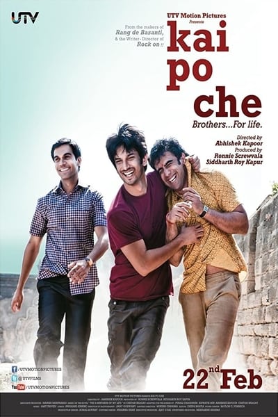 Download Kai po che! (2013) Hindi Movie 480p | 720p | 1080p BluRay 400MB | 1GB