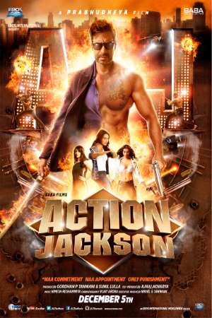 Download Action Jackson (2014) Hindi Movie 480p | 720p | 1080p WEB-DL 400MB | 1.1GB