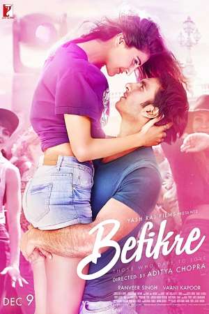Download Befikre (2016) Hindi Movie 480p | 720p | 1080p BluRay 400MB | 1GB