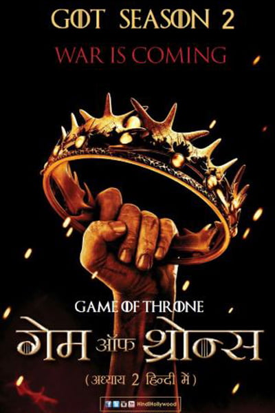Download Game of Thrones S02 Dual Audio {Hindi-English} Complete WEB Series 480p | 720p BluRay