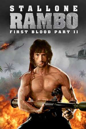 Download Rambo: First Blood Part II (1985) Dual Audio {Hindi-English} Movie 480p | 720p | 1080p BluRay 300MB | 800MB