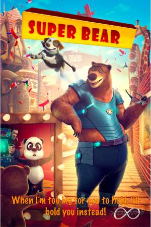 Download Super Bear (2019) UNCUT Dual Audio {Hindi-Turkish} Movie 480p | 720p HDRip 250MB | 950MB