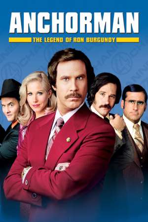 Download Anchorman: The Legend of Ron Burgundy (2004) Dual Audio {Hindi-English} Movie 480p | 720p | 1080p BluRay 350MB | 900MB