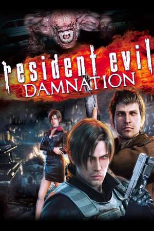 Download Resident Evil: Damnation (2012) Dual Audio {Hindi-English} Movie 480p | 720p BluRay 300MB | 850MB