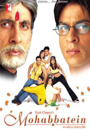 Download Mohabbatein (2000) Hindi Movie 480p | 720p | 1080p BluRay 700MB | 1.7GB