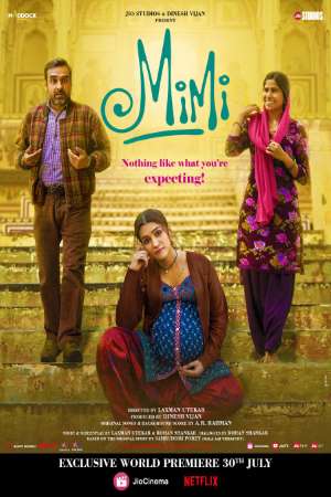Mimi (2021) Hindi Movie Download 480p | 720p | 1080p NF WEB-DL [DD 5.1]