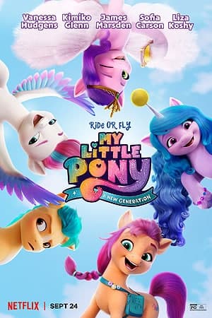 Download My Little Pony: A New Generation (2021) Dual Audio {Hindi-English} 480p | 720p | 1080p WEB-DL