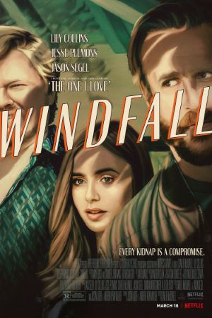 Download Windfall (2022) Dual Audio {Hindi-English} Movie 480p | 720p | 1080p WEB-DL ESub