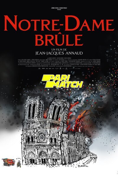 Download Notre-Dame brûle (2022) Hindi Dubbed (Voice Over) Movie 480p | 720p CAMRip