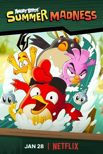 Download Angry Birds: Summer Madness (Season 1-2) Dual Audio {Hindi-English} Web Series 720p | 1080p WEB-DL Esub