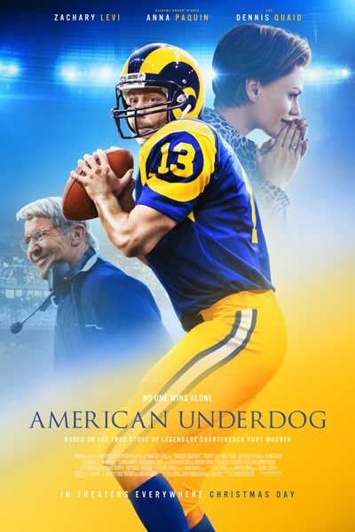 Download American Underdog (2021) Dual Audio {Hindi-English} Movie 480p | 720p | 1080p BluRay ESub