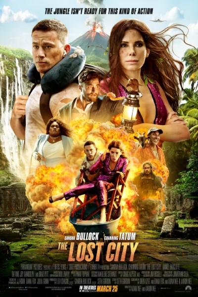 Download The Lost City (2022) Dual Audio {Hindi-English} Movie 480p | 720p | 1080p BluRay ESub