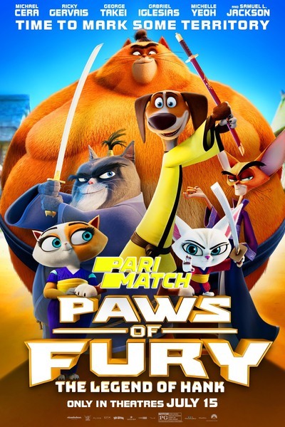 Download Paws of Fury: The Legend of Hank (2022) Hindi Dubbed (Voice Over) Movie 480p | 720p WEBRip