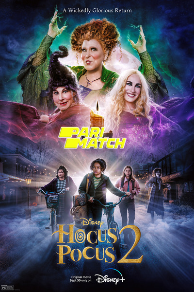 Download Hocus Pocus 2 (2022) Hindi Dubbed (Voice Over) Movie 480p | 720p WEBRip