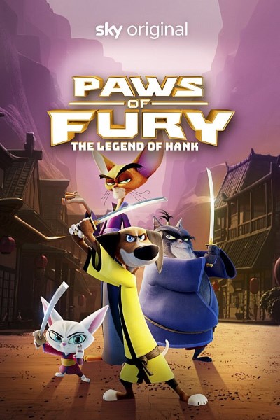 Download Paws of Fury: The Legend of Hank (2022) Dual Audio {Hindi-English} Movie 480p | 720p | 1080p BluRay ESubs
