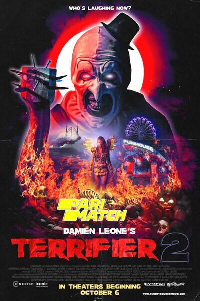 Download Terrifier 2 (2022) Hindi Dubbed (Voice Over) Movie 480p | 720p WEBRip