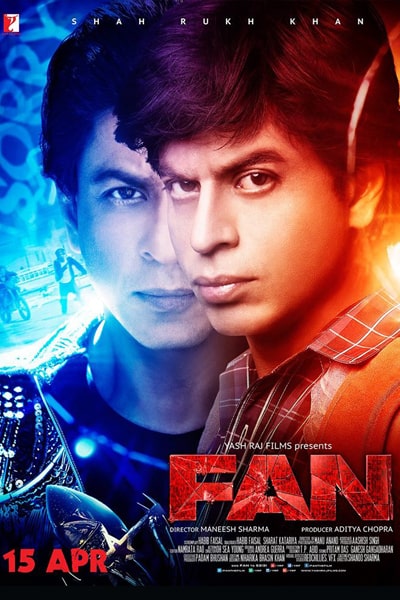Download Fan (2016) Hindi Movie 480p | 720p | 1080p BluRay ESub