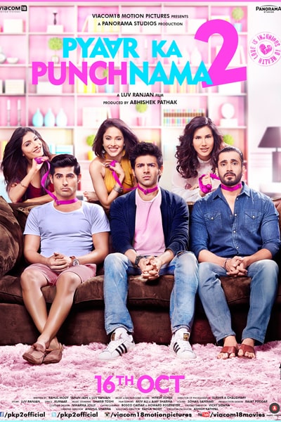 Download Pyaar Ka Punchnama 2 (2015) Hindi Movie 480p | 720p | 1080p WEB-DL ESub