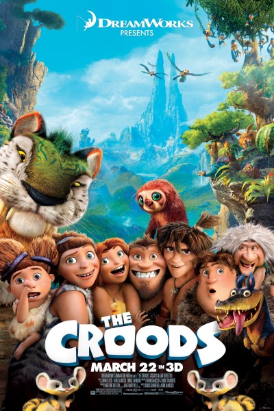 Download The Croods (2013) Dual Audio {Hindi-English} Movie 480p | 720p | 1080p Bluray ESub