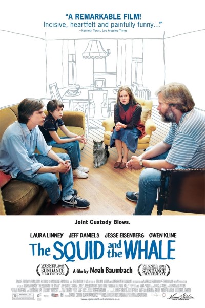 Download The Squid and the Whale (2005) Dual Audio {Hindi-English} Movie 480p | 720p | 1080p Bluray ESub