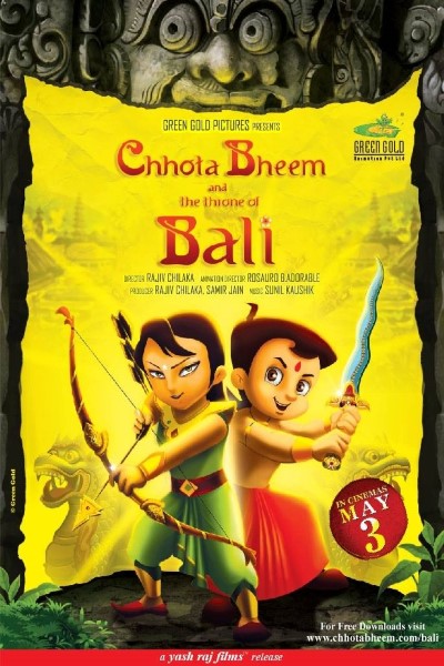 Download Chhota Bheem and the Throne of Bali (2013) Hindi Movie 720p WEB-DL