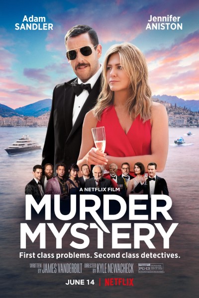 Download Murder Mystery (2019) Dual Audio [Hindi-English] Movie 480p | 720p | 1080p | 2160p WEB-DL ESub