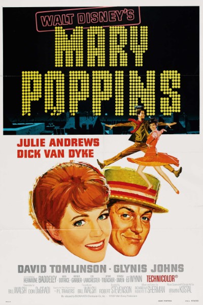 Download Mary Poppins (1964) REPACK English Movie 480p | 720p | 1080p BluRay ESub