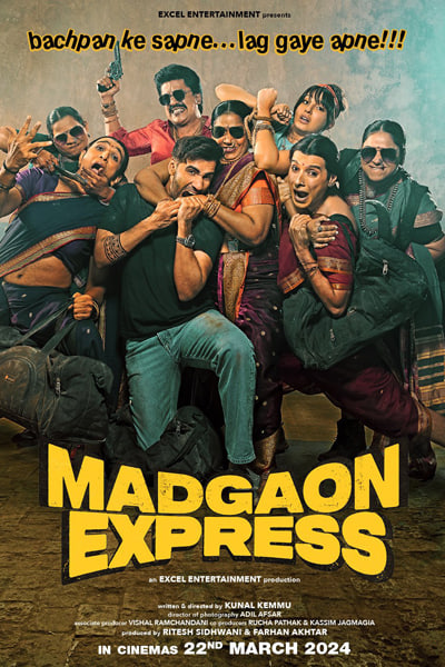 Download Madgaon Express (2024) Hindi Movie 480p | 720p | 1080p | 2160p WEB-DL ESub