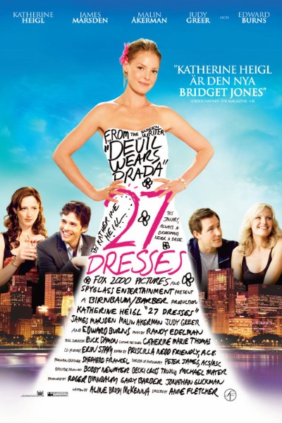 Download 27 Dresses (2008) English Movie 480p | 720p | 1080p BluRay ESub