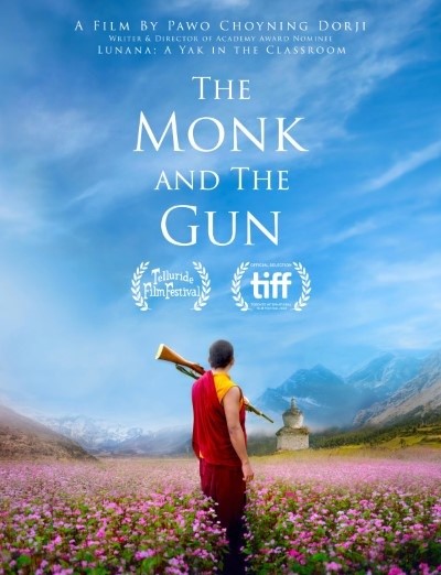 Download The Monk and the Gun (2023) English Movie 480p | 720p | 1080p WEB-DL ESub